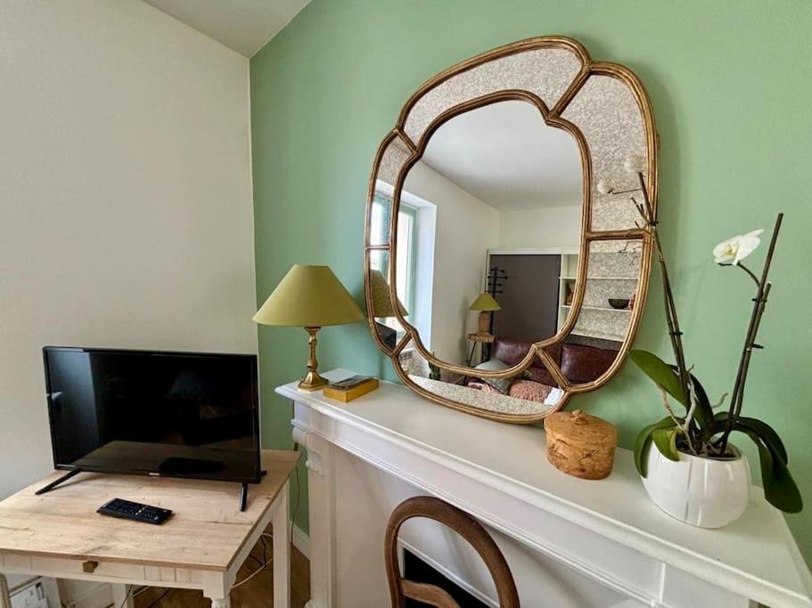 Appartement Entre Plage De L'Ecluse Et Place Du Marche Dinard Dış mekan fotoğraf
